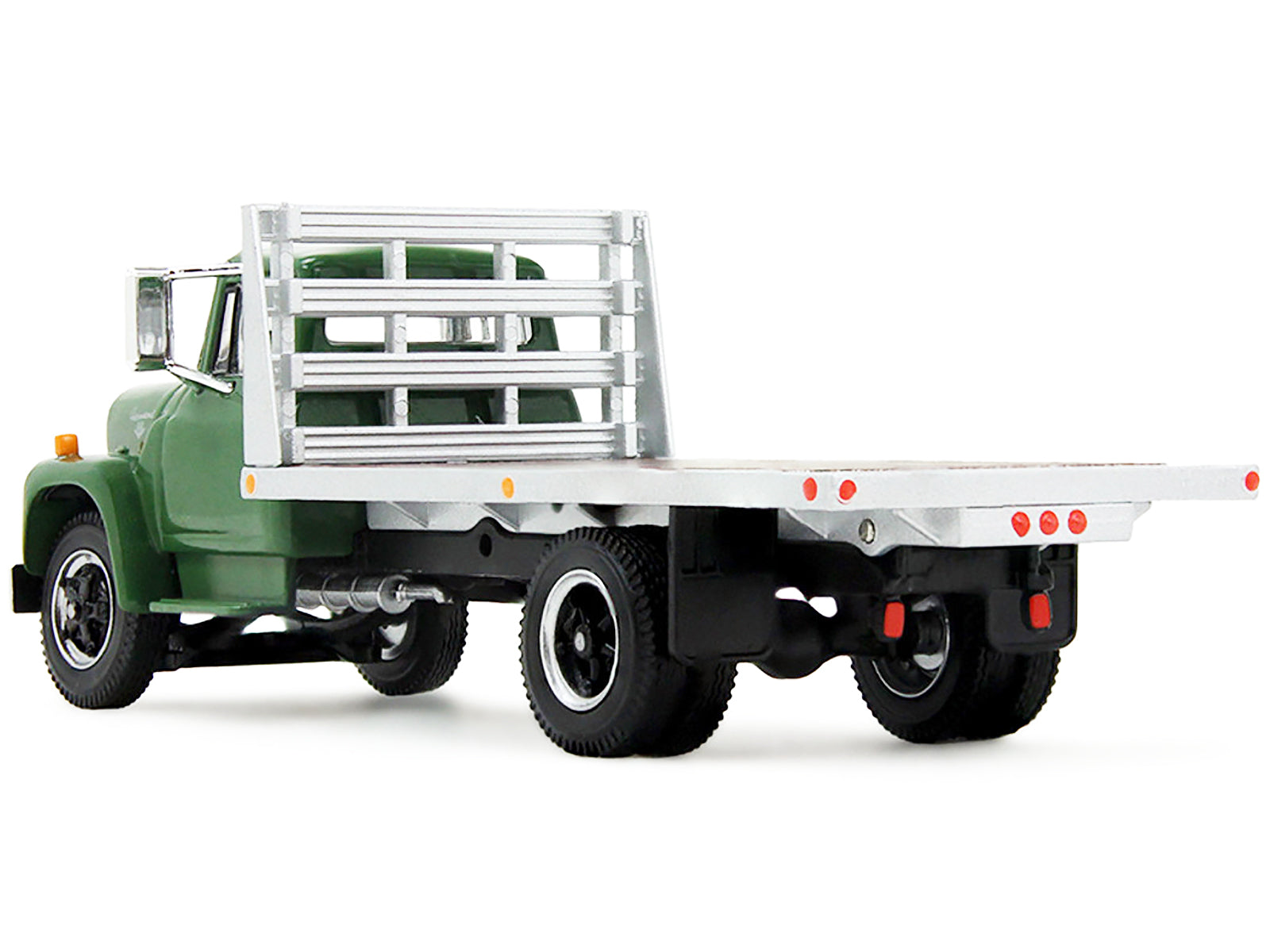 1970s International Loadstar Flatbed Truck Shanter Green 1/64 Diecast Model by DCP/First Gear
