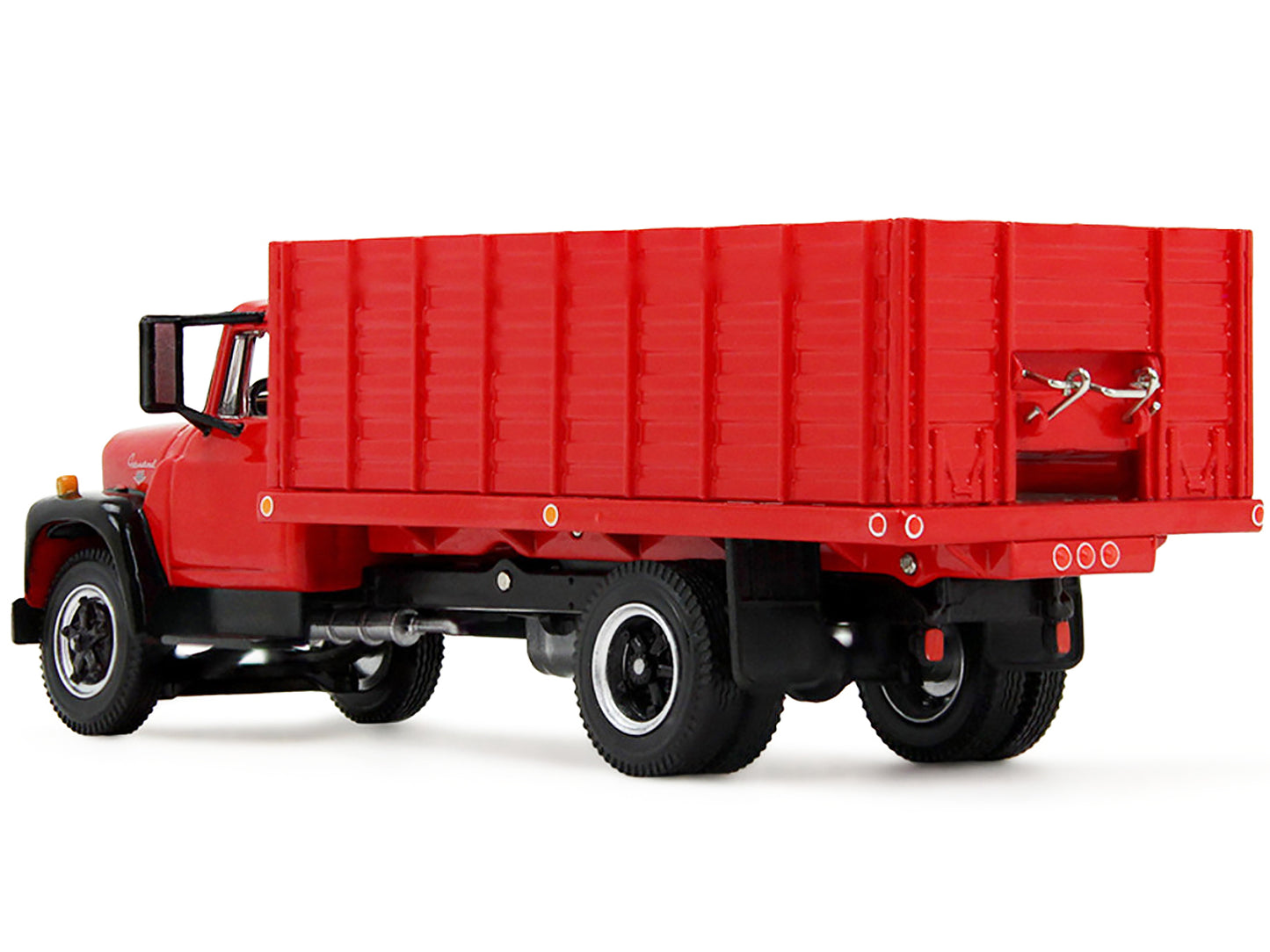1970s International Loadstar Grain Truck Harvester Red 1/64 Diecast Model by DCP/First Gear