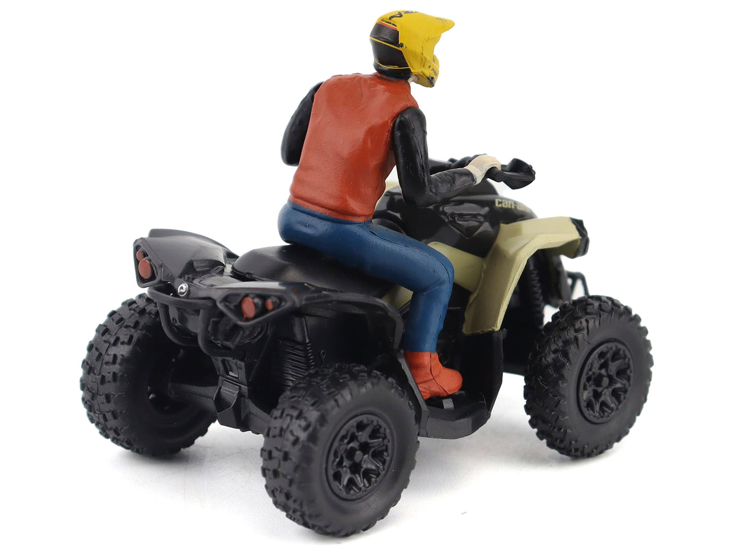 Can-Am Renegade X XC 1000R ATV Desert Tan with Driver Figure 1/32 Diecast Model by BRP Models