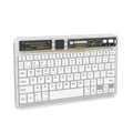 BENWIS OT-CKB-WH Crystal Keyboard Ultra Thin 78-key Bluetooth-compatible Keyboard with Backlit