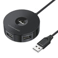 MINDPURE US018 1m USB to 4 X USB2.0 Docking Station Laptop Computer USB Hub Adapter