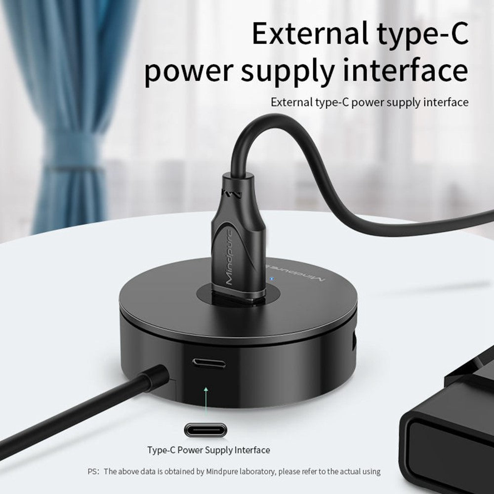 MINDPURE US018 0.3m USB to 4 X USB2.0 Docking Station Laptop Computer USB Hub Adapter