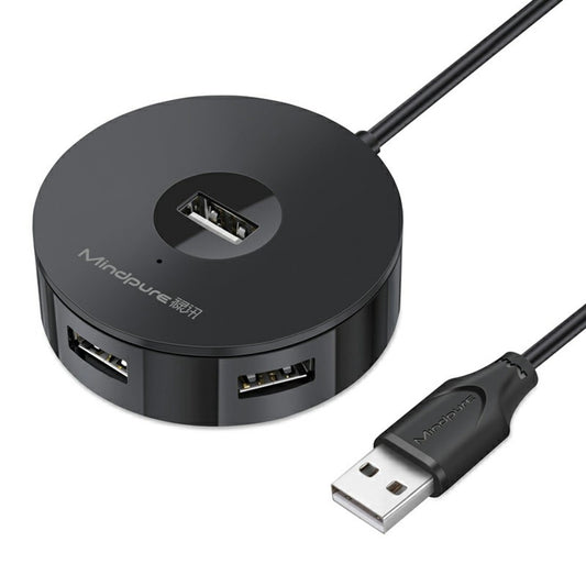 MINDPURE US018 0.5m USB to 4 X USB2.0 Docking Station Laptop Computer USB Hub Adapter