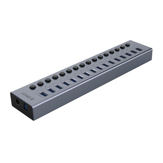 ORICO BT2U3-16AB Aluminum Alloy Multi-Port USB 3.0 Hub Splitter with Individual Switches