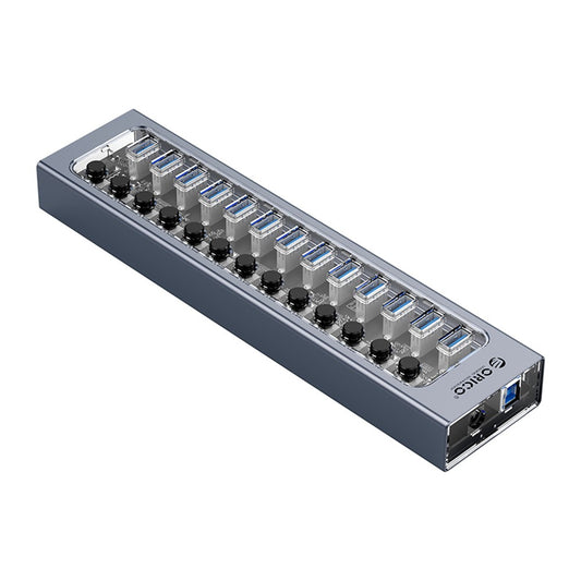 ORICO AT2U3-13AB Aluminum Alloy + PC USB3.0 Multi-port HUB with Individual Switches