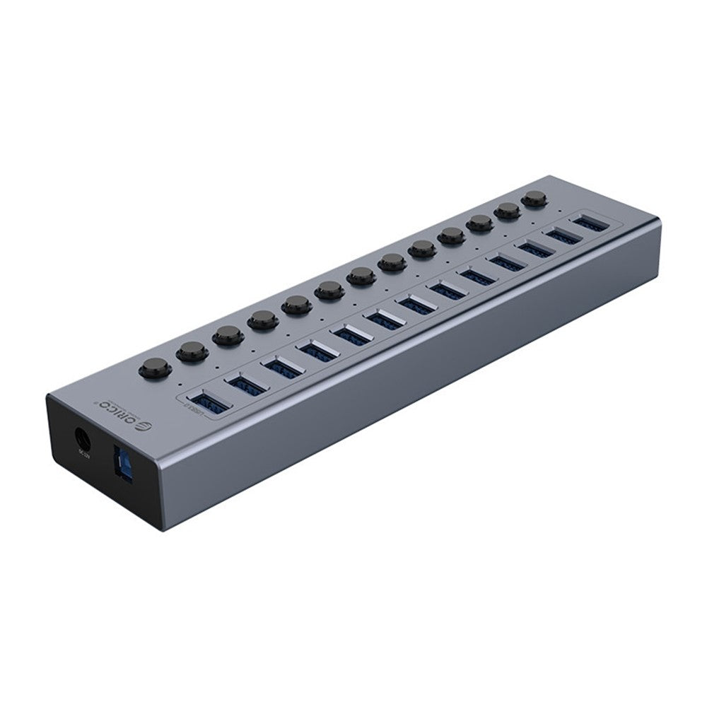 ORICO BT2U3-13AB Aluminum Alloy Multi-port HUB with Individual Switches, US Plug