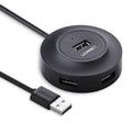 UGREEN 20277 4 Ports USB 2.0 Hub 480Mbps Data Transfer Adapter
