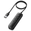 UGREEN 20488 1.5m Multi-port USB Hub Adapter USB 3.0 Data Transfer Converter for iMac/Surface Pro/XPS/PS4/PS5/Xbox One/Flash Drive/HDD/SSD