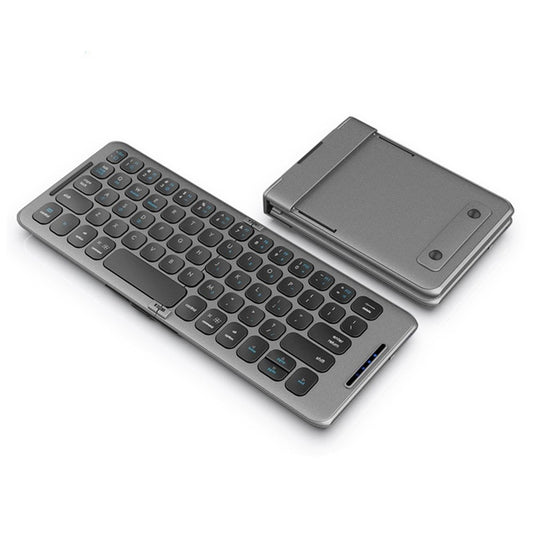 B088 Portable Foldable Bluetooth-compatible 65 Keys Keyboard Three-Channel Computer Laptop Phone Wireless Keyboard