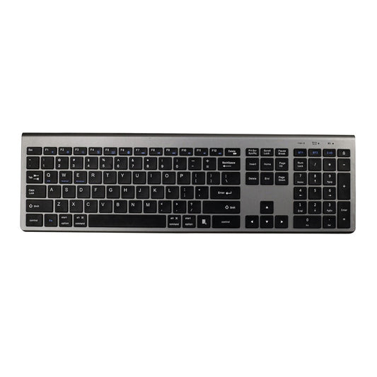 K010C 110 Keys Bluetooth-compatible 5.0 Wireless Keyboard Portable Slim Keyboard Compatible with Mac, Windows