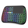 M9 RC Mouse Keyboard Combo with IR Learning Function Mini Wireless Keyboard Support Touchpad Voice