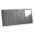 B099T Portable Folding Keyboard for Cell Phone Tablet Laptop Universal Touchpad Bluetooth-compatible Wireless Keypad