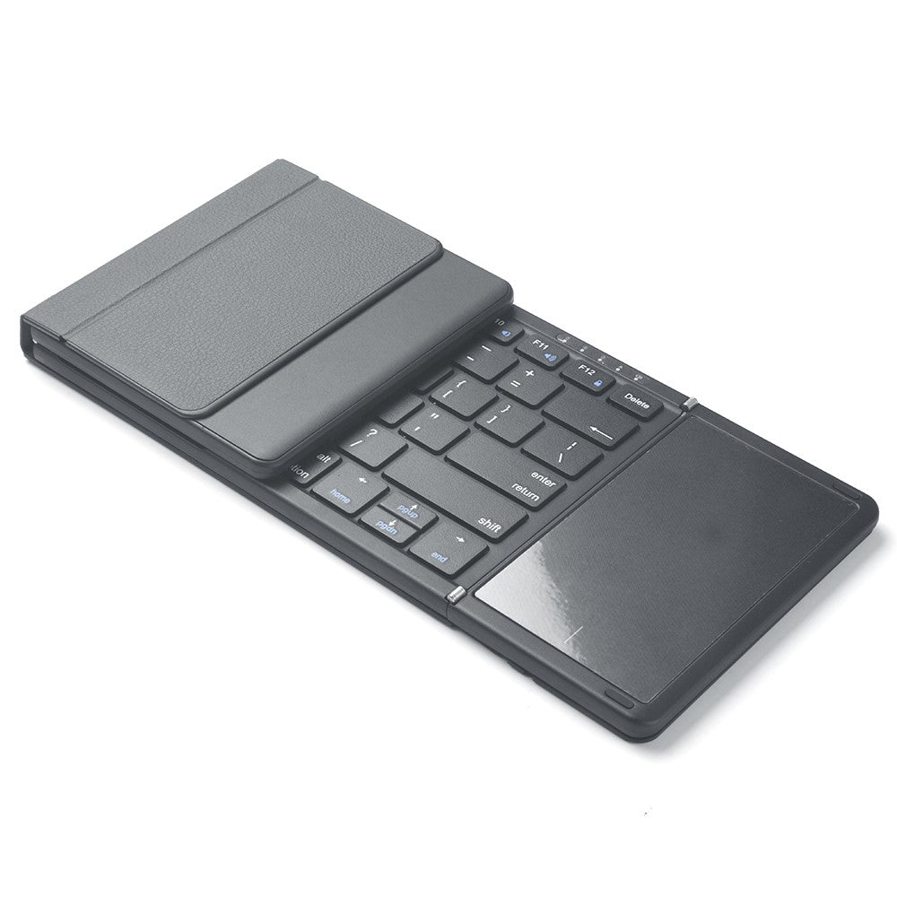 B099T Portable Folding Keyboard for Cell Phone Tablet Laptop Universal Touchpad Bluetooth-compatible Wireless Keypad