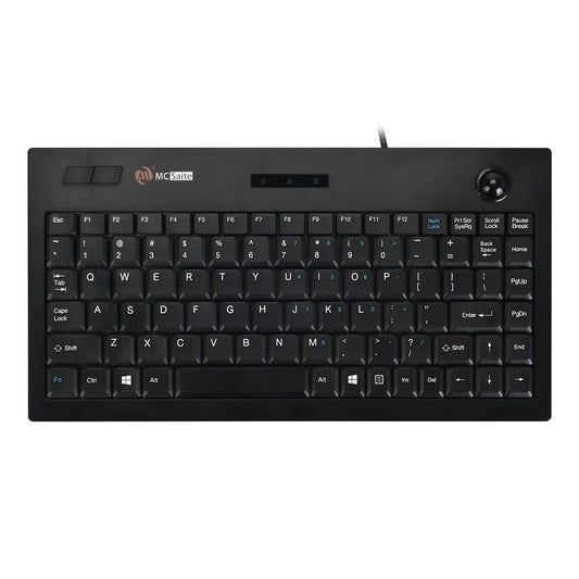 MCSAITE MC-9712 Ultra-Slim Keyboard Silent Typing USB Wired Mechanical Computer Keyboard