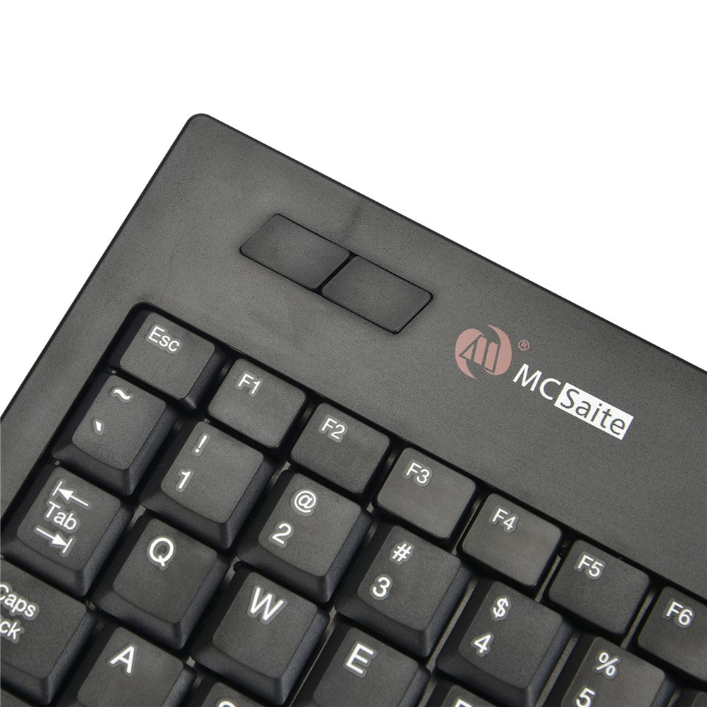 MCSAITE MC-9712 Ultra-Slim Keyboard Silent Typing USB Wired Mechanical Computer Keyboard