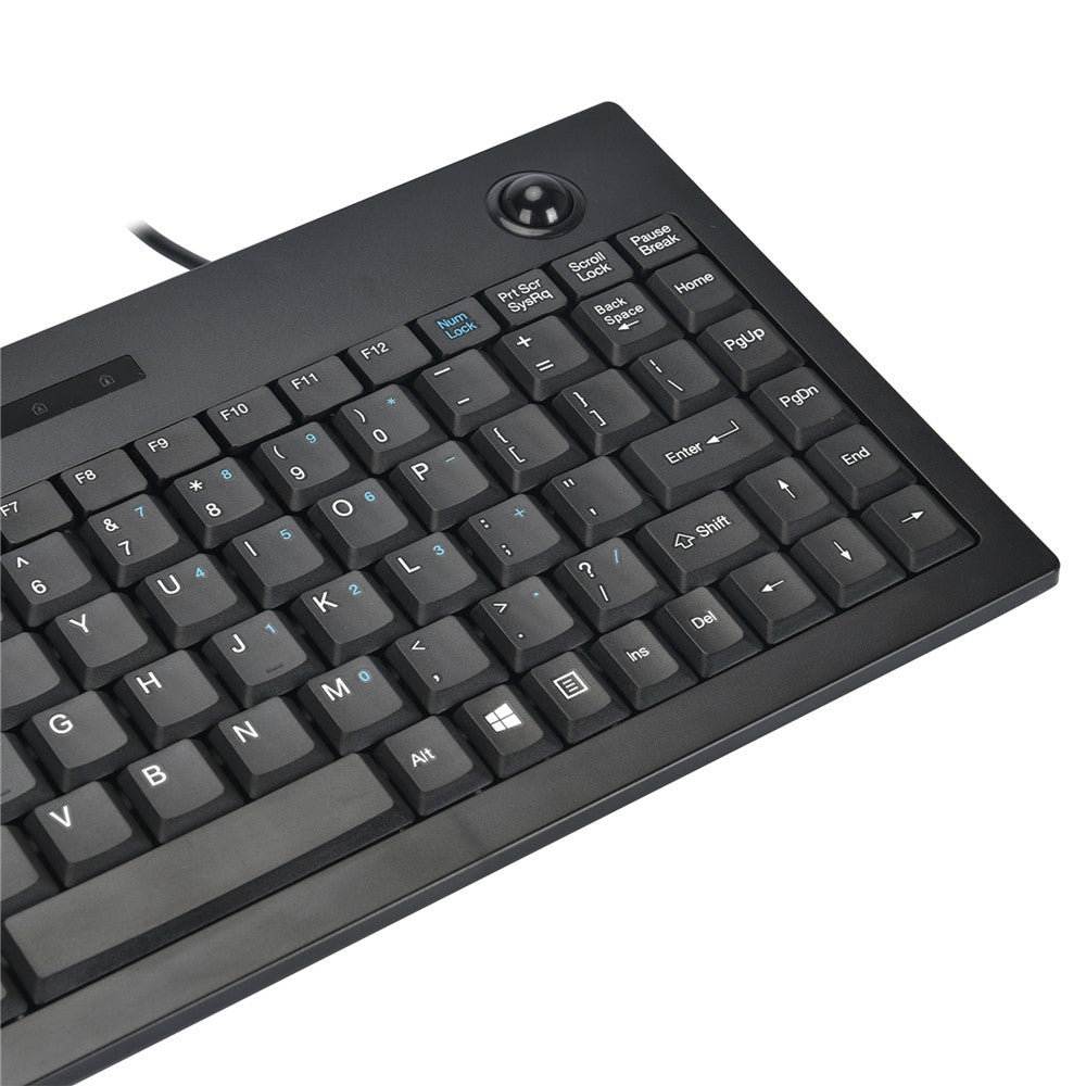 MCSAITE MC-9712 Ultra-Slim Keyboard Silent Typing USB Wired Mechanical Computer Keyboard