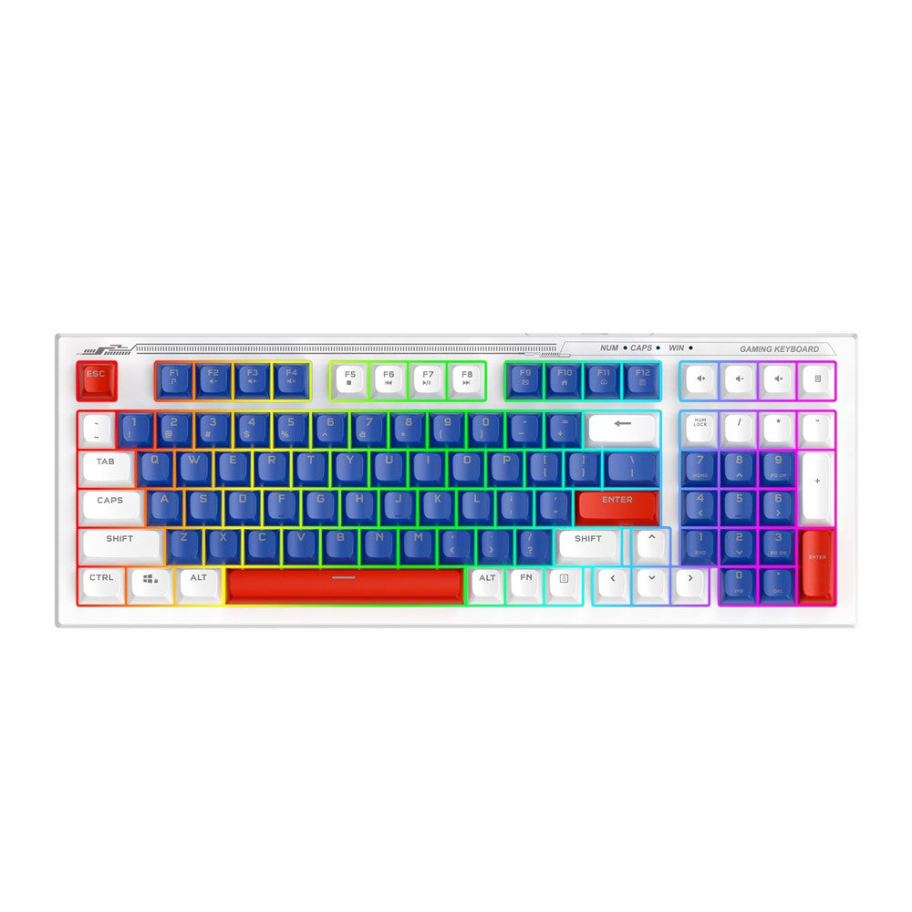 T-WOLF TF610 Backlight USB Wired Gaming Keyboard Mouse Set for Computer Laptop