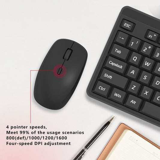 XIAOMI YOUPIN MIIIW MW23PB01 (B1040) 2.4G Wireless Keyboard Mouse Set Home Office Computer Keyboard + Mouse
