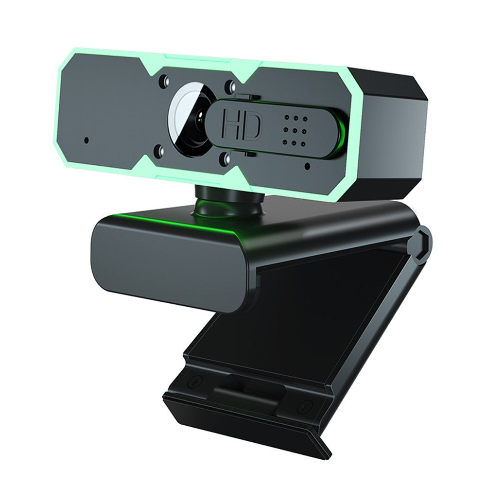 H782 1080P RGB Webcam with Microphone 60FPS 90 Degree USB HD Computer Camera