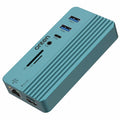 ONTEN OTN-UC966 10 in 1 USB-C Hub M.2 SSD Enclosure 10Gbps High-Speed Data Transfer Docking Station