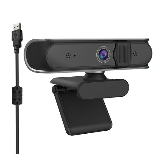 HXSJ S7 HD 5MP Webcam Autofocus Wide-angle Camera Built-in Microphone with Privacy Cover for Computers Laptops and Desktops