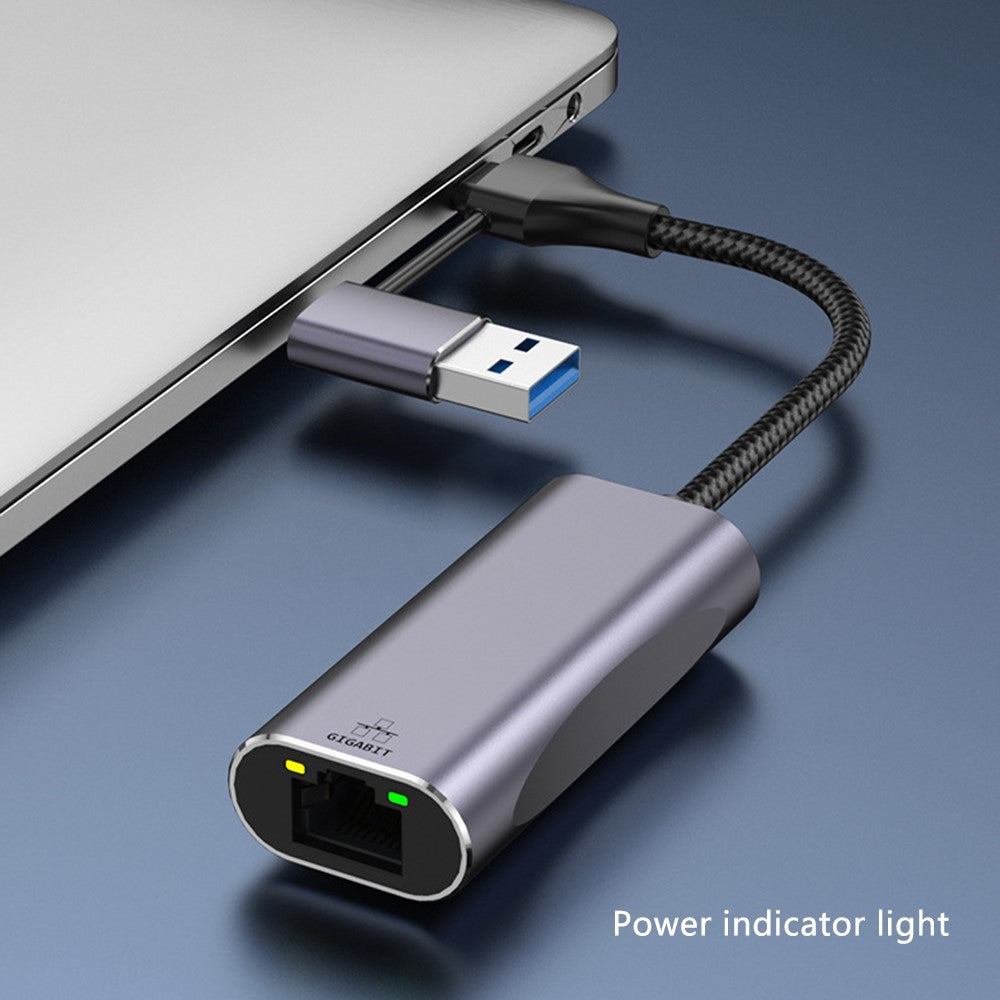 T30B Docking Station USB / Type-C to Gigabit Hub Adapter for Notebook, Tablet, Phones