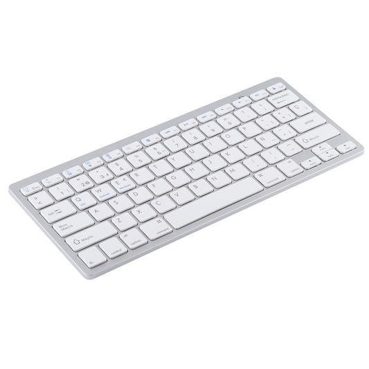 Ultra-Slim Wireless Bluetooth-compatible Keyboard (Spanish Language) for Android Windows iOS