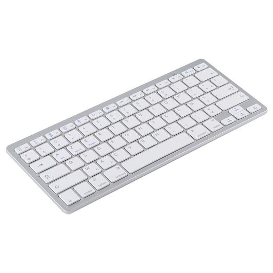 Ultra-Slim Wireless Bluetooth-compatible Keyboard (French Language) for Android Windows iOS