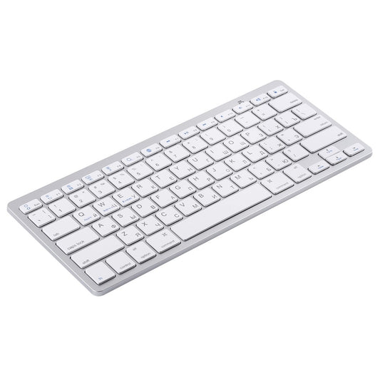 Ultra-Slim Wireless Bluetooth-compatible Keyboard (Russian Language) for Android Windows iOS