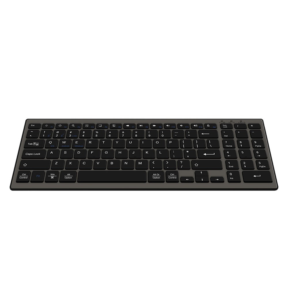 Wireless Bluetooth-compatible Dual Mode Scissor Switch JP Keyboard with Numeric Keypad for PC/Tablet/Smartphone