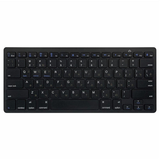 [Russian Version] X5 78-Key Ultra Thin Soft Touch Wireless Bluetooth-compatible Keyboard for iPad iPhone