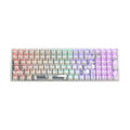 Y-FRUITFUL K10 Mechanical 100-Key Type-C Wired Keyboard with Clear Keycap