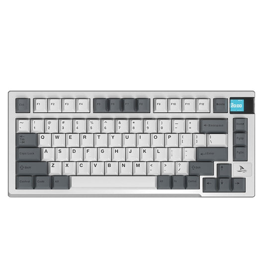 DARMOSHARK K8 Bluetooth-compatible / Wired / 2.4G Wireless Keyboard RGB Backlit Gasket Structure Mechanical Keyboard