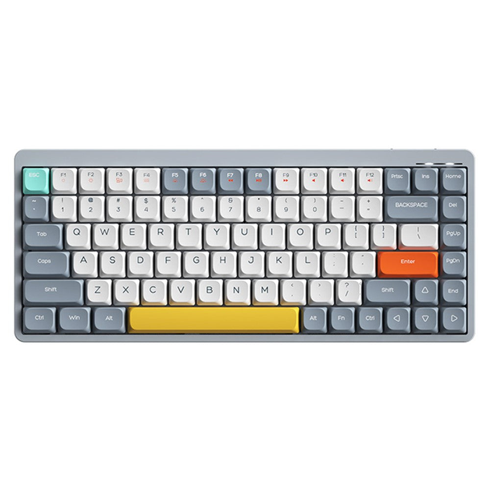 YK75 Rechargeable Bluetooth-compatible / Wired / 2.4G Wireless Keyboard Backlit Computer Mechanical Keyboard