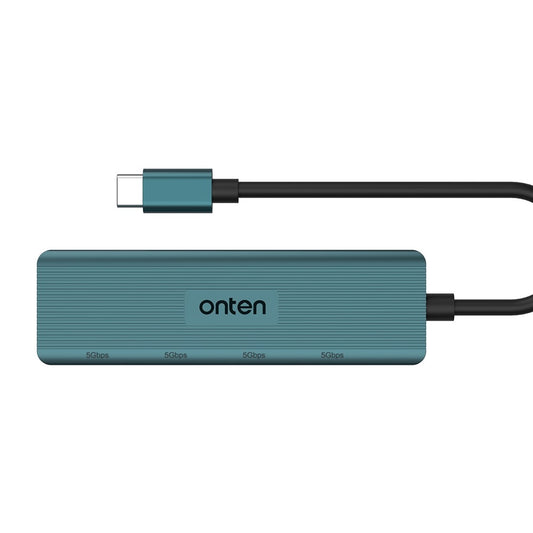 ONTEN UC621 15cm Cable Type-C to 4xUSB3.2 Gen1 Ports USB Hub Splitter Laptop Phone Adapter