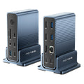 ACASIS DS-7A15 15 in 1 USB-C Hub 100W PD 4K 60Hz Compatible with Thunderbolt 3 / 4 Docking Station