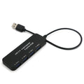 USB2.0 Docking Station USB2.0 to 4 USB2.0 Hub Multi-Port USB Adapter Hub for PC, Laptops