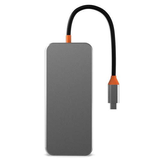SW8V 8 in 1 Type-C Docking Station Portable USB Hub Adapter USB-C to USB3.0 / USB2.0 / Type-C2.0 / 100M Ethernet