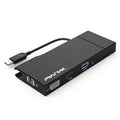 WAVLINK WL-UG39DH2 Dual 2K HD Mini Docking Station USB3.0 to HD / VGA / Gigabit Ethernet Splitter Adapter with Combo Card Reader