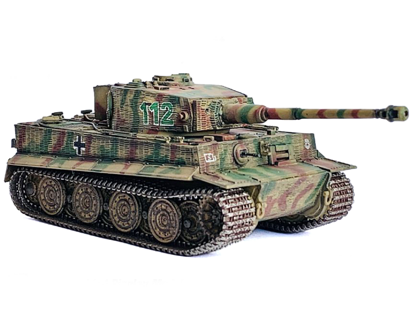 Germany Tiger I Late Production with Zimmerit Tank "1./s.Pz.Abt.101 Normandy" (1944) "NEO Dragon Armor" Series 1/72 Plastic Model by Dragon Models