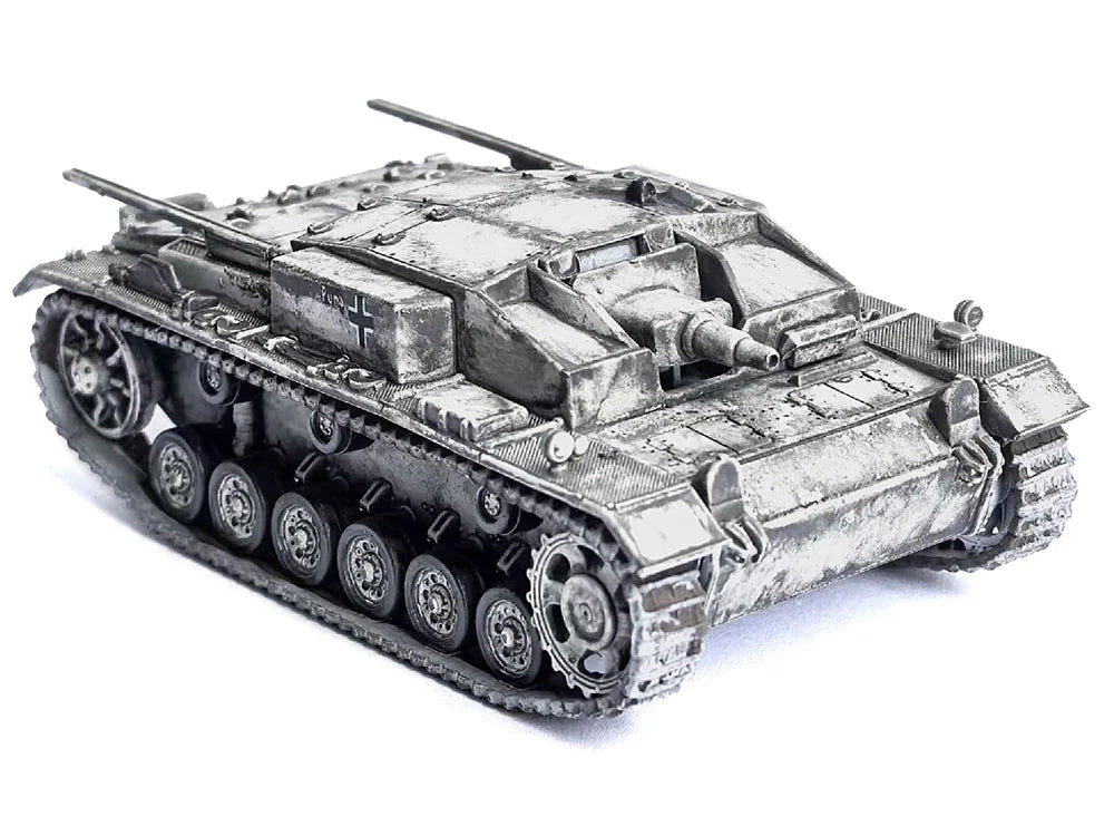 Germany StuG. III Ausf.E Tank Winter Camouflage "StuG.Abt. 202 Russia" (1942) "NEO Dragon Armor" Series 1/72 Plastic Model by Dragon Models