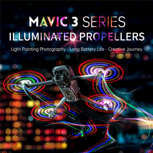 STARTRC 1128321 1 Set for DJI Mavic 3 Pro Night Flight Propellers LED Light Drone Propeller Blades