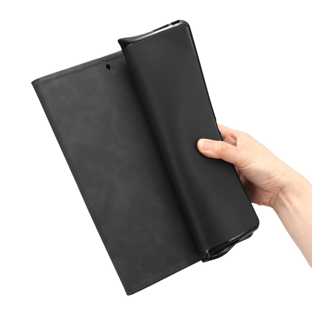 For Amazon Kindle Paperwhite 5 (2021) Case Card Holder Coconut Tree Imprinted Leather Cover