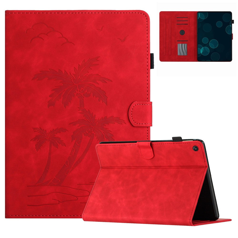 For Amazon Fire HD 8 (2020) / (2022) / Fire HD 8 Plus (2020) / (2022) Case PU Leather Auto Wake / Sleep Tablet Cover