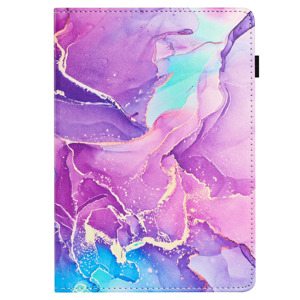 For Amazon Kindle Paperwhite 5 (2021) Case Marble Leather Smart Tablet Cover with Pencil Holder