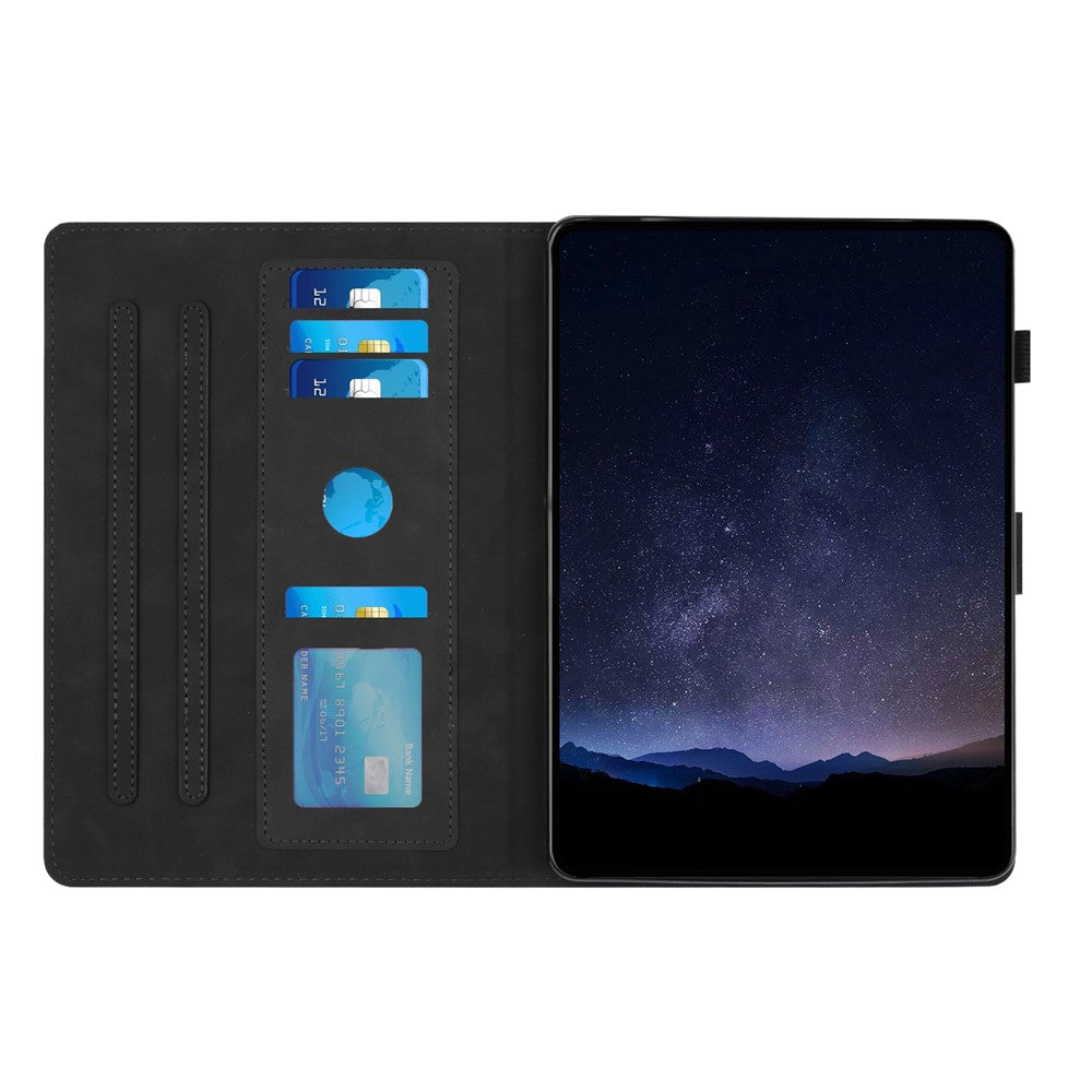 For Amazon Fire HD 8 (2022)  /  (2020) Case Honeycomb Printed Leather Tablet Cover with Card Slot