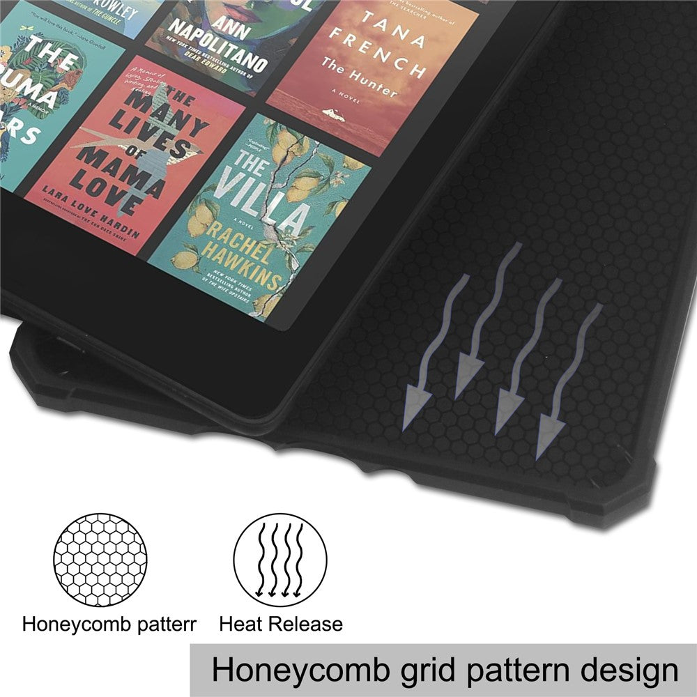 For Amazon Kindle Paperwhite (2024) / Kindle Colorsoft Case PU Leather + TPU E-Reader Cover Auto Wake  /  Sleep
