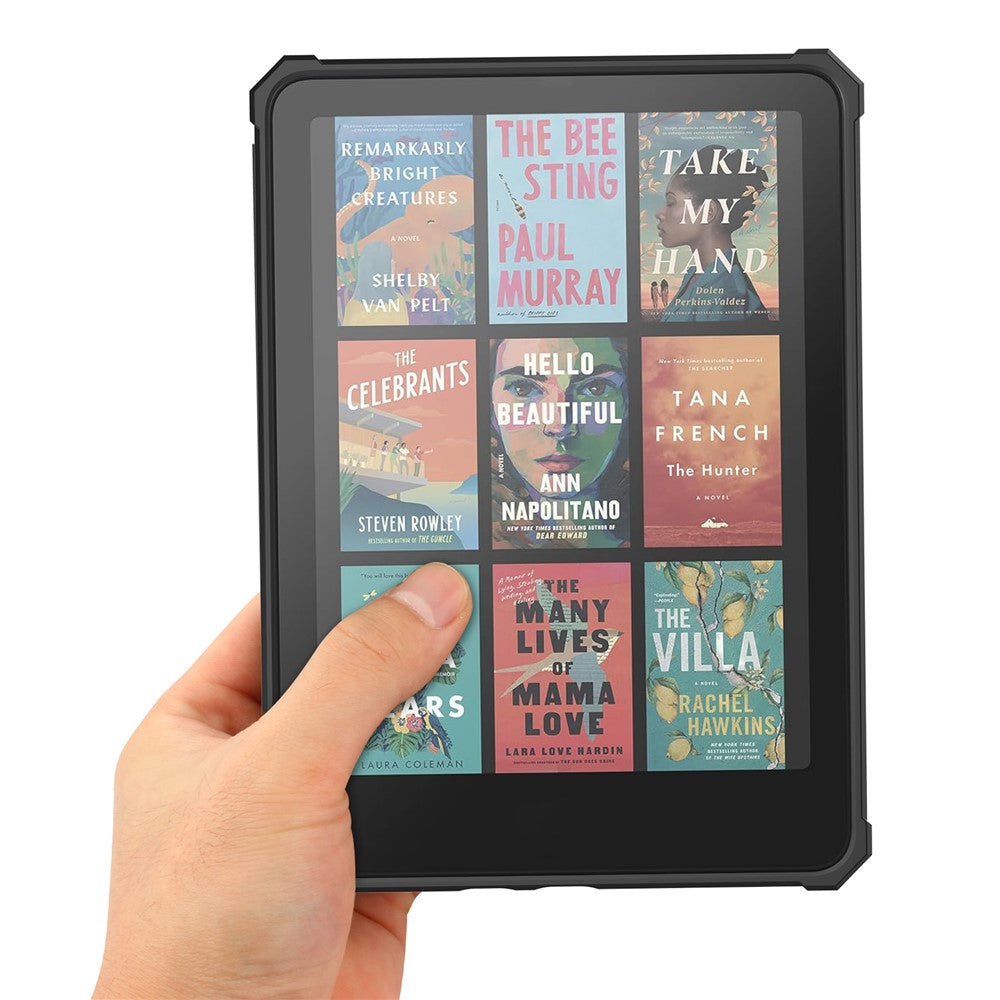 For Amazon Kindle Paperwhite (2024) / Kindle Colorsoft Case PU Leather + TPU E-Reader Cover Auto Wake  /  Sleep