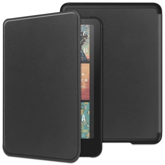 For Amazon Kindle Paperwhite (2024) / Kindle Colorsoft Case PC + PU E-Reader Cover Support Auto Wake  /  Sleep