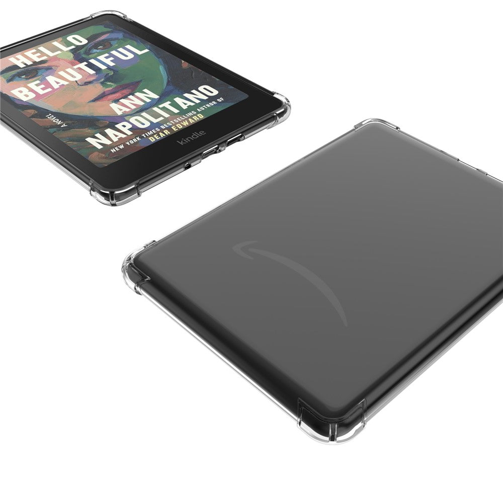 For Amazon Kindle Colorsoft / Kindle Paperwhite (2024) Case Four Corner Shockproof Clear E-Reader TPU Cover